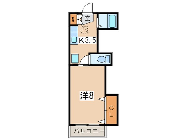 グリフィンド－ルの物件間取画像